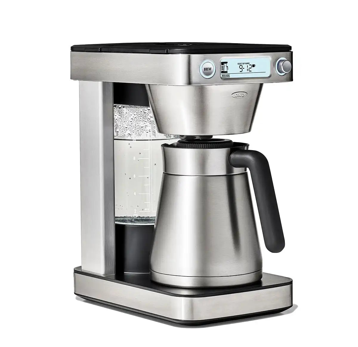 12-Cup Coffee Maker with Podless Single-Serve Function