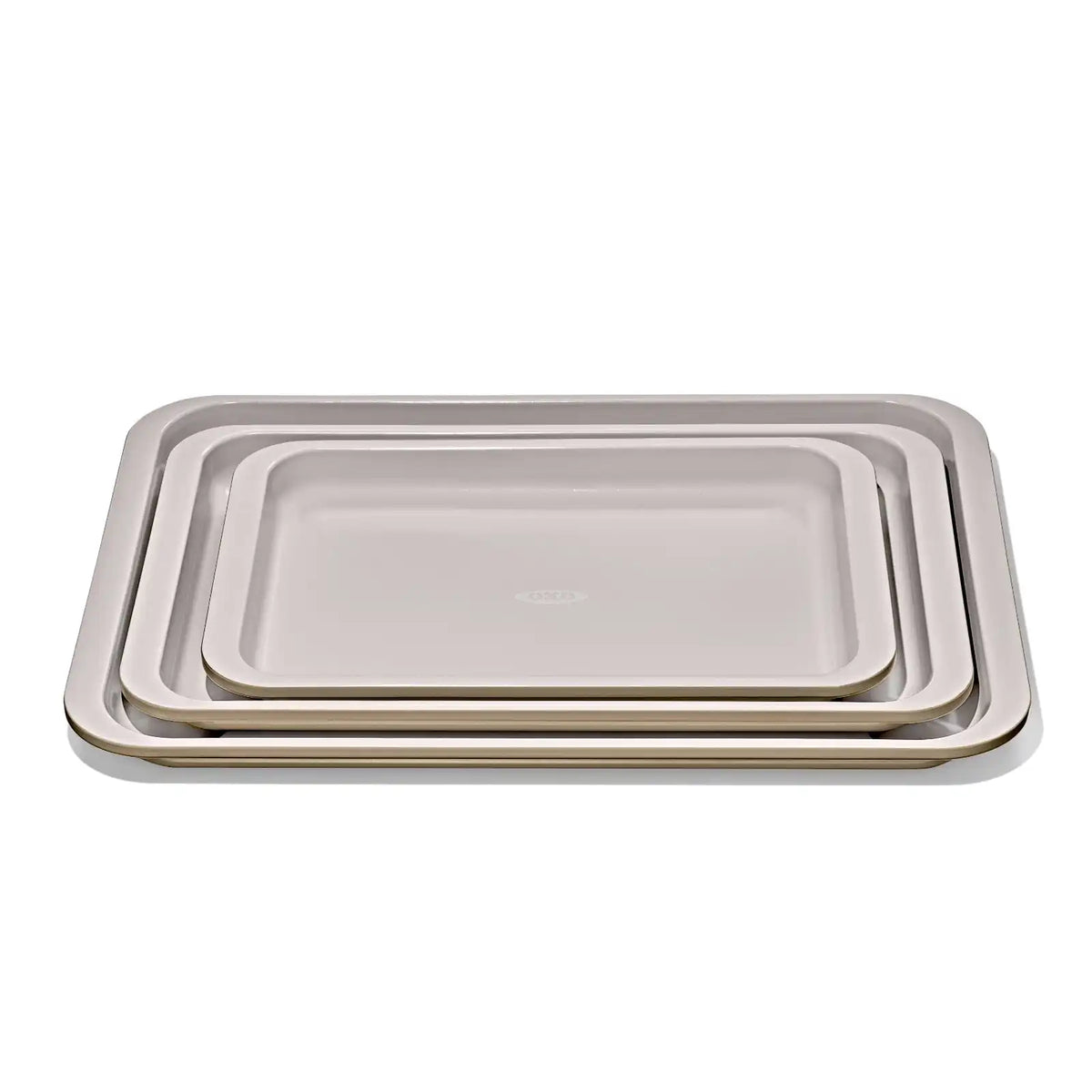 Non-Stick Pro Ceramic Coated Metal Bakeware 3Pc Set - Storm Blue