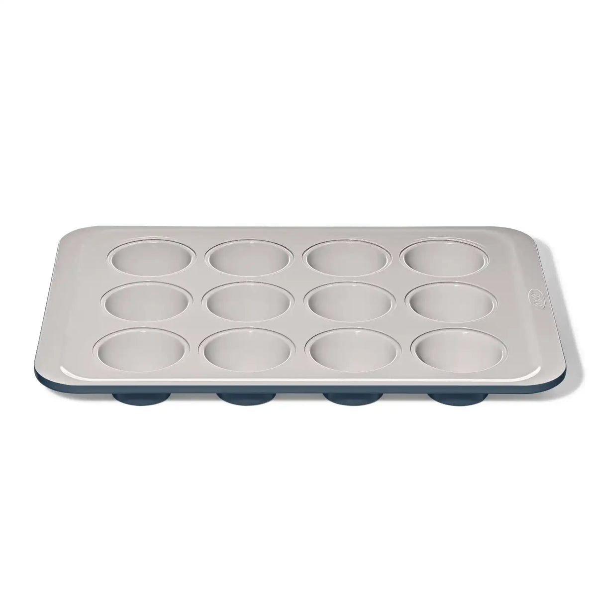 Non-Stick Pro Ceramic Coated Metal Bakeware 12-Cup Muffin Pan - Biscuit